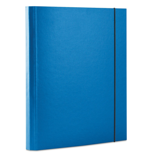 Elastikmapper 3-klap A4 30mm bl� - 11 stk