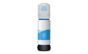 Epson 102 Cyan EcoTank bl�krefill 70ml kompatibel
