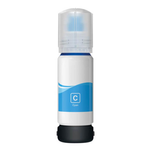 Epson 102 Cyan EcoTank bl�krefill 70ml kompatibel