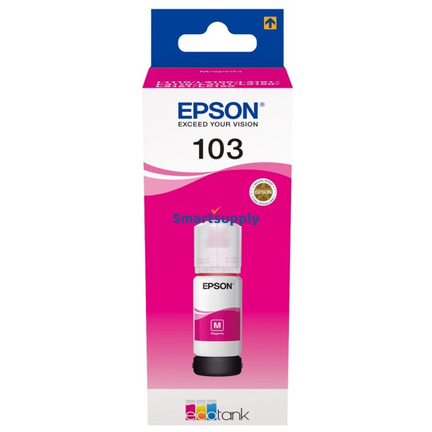 Epson 103 Magenta bl�kflaske refill 65ml original