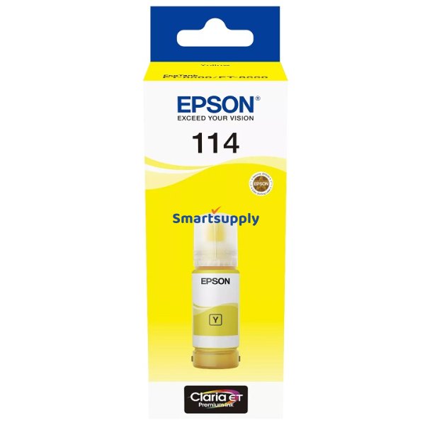 Epson 114 Gul blkbeholder 70ml original