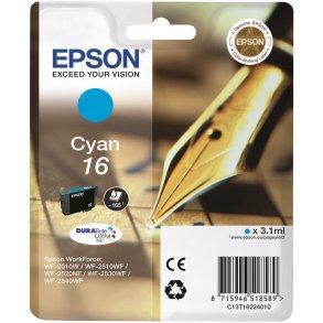 Epson 16 Cyan blkpatron 3,1ml original