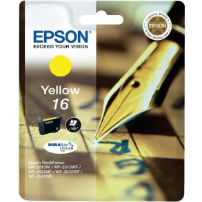 Epson 16 Gul blkpatron 3,1ml original