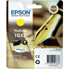 Epson 16 XL Gul blkpatron 6,5ml original