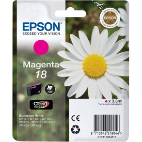 Epson 18 Magenta blkpatron 3,3ml original