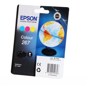 Epson 267 Farve blkpatron 7ml original
