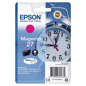 Epson 27 Magenta blkpatron 3,6ml original