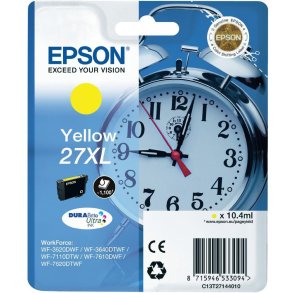 Epson 27 XL Gul blkpatron 10,4ml original