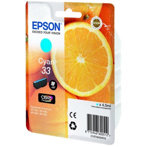 Epson 33 Cyan blkpatron 4,5ml original