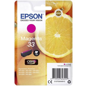 Epson 33 Magenta blkpatron 4,5ml original