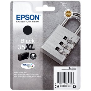 Epson 35 XL Sort blkpatron 41,2ml original