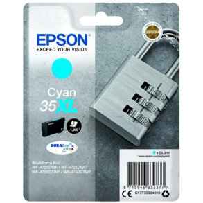 Epson 35 XL Cyan blkpatron 20,3ml original