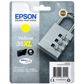 Epson 35 XL Gul blkpatron 20,3ml original