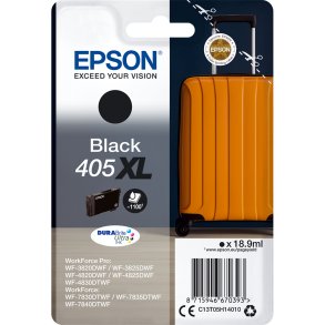 Epson 405 XL Sort blkpatron 18,9ml original