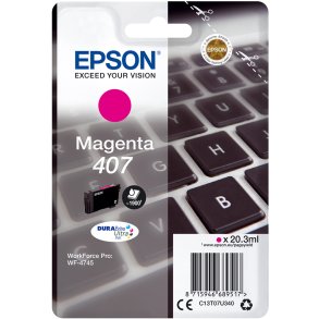 Epson 407 Magenta blkpatron 1.900 sider original