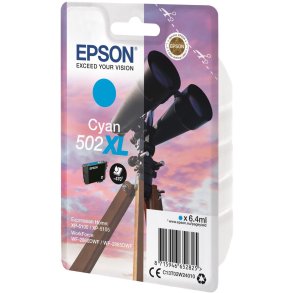 Epson 502 XL Cyan blkpatron 6,4ml original