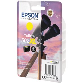 Epson 502 XL Gul blkpatron 6,4ml original