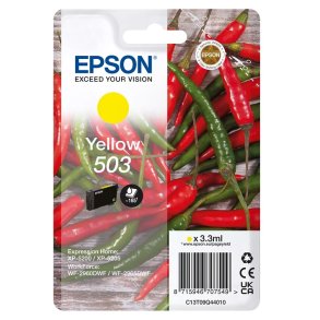 Epson 503 Gul blkpatron 3,3ml original