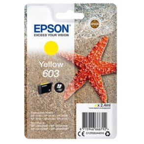 Epson 603 Gul blkpatron 2,4ml original