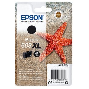 Epson 603 XL Sort blkpatron 8,9ml original