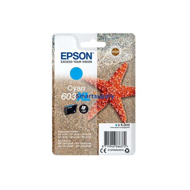 Epson 603 XL Cyan blkpatron 4ml original