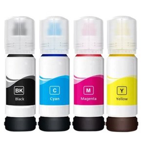 Epson 664 BCMY blkrefill 4 stk 280ml kompatibel multipakke