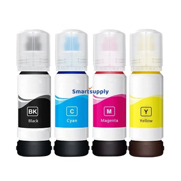 Epson 664 BCMY blkrefill 4 stk 280ml kompatibel multipakke