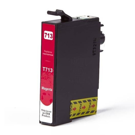 Epson T0713 Magenta bl�kpatron h�jtydende 13ml kompatibel