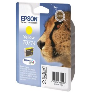 Epson T0714 Gul blkpatron 5ml original