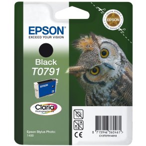 Epson T0791 Sort blkpatron 11ml original