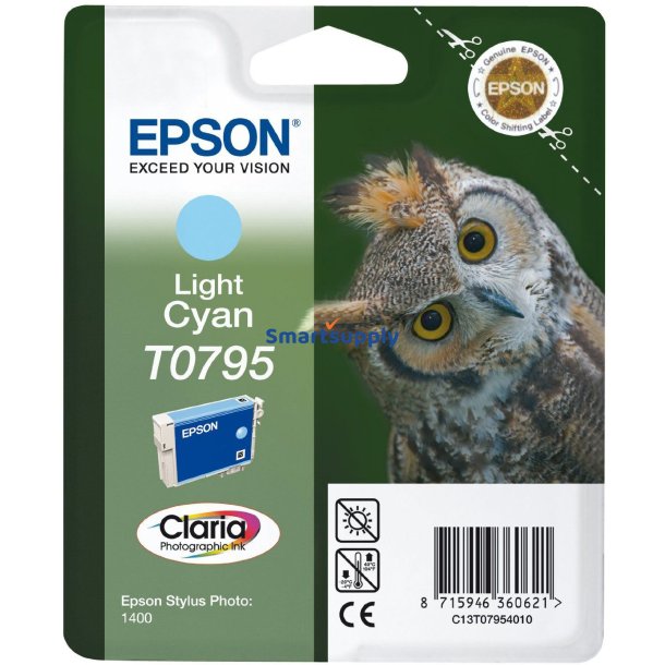 Epson T0795 Lys Cyan blkpatron 11ml original