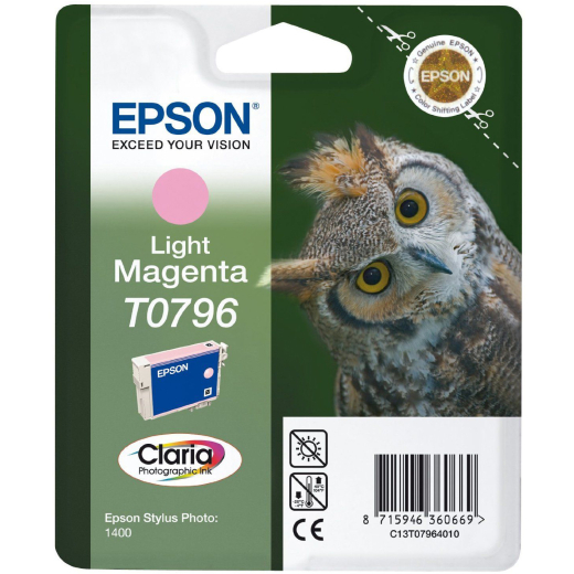 Epson T0796 Lys Magenta bl�kpatron 11ml original