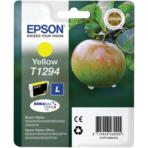 Epson T1294 Gul bl�kpatron 7ml original