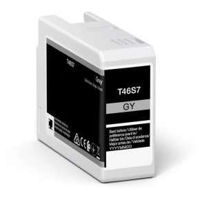 Epson T46S7 Gr� bl�kpatron 25ml kompatibel