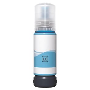 Epson 107 Lys Cyan blkflaske refill 70ml kompatibel