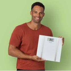 Ecomed BS-70E Rektandel Hvid Elektronisk personlig vgt