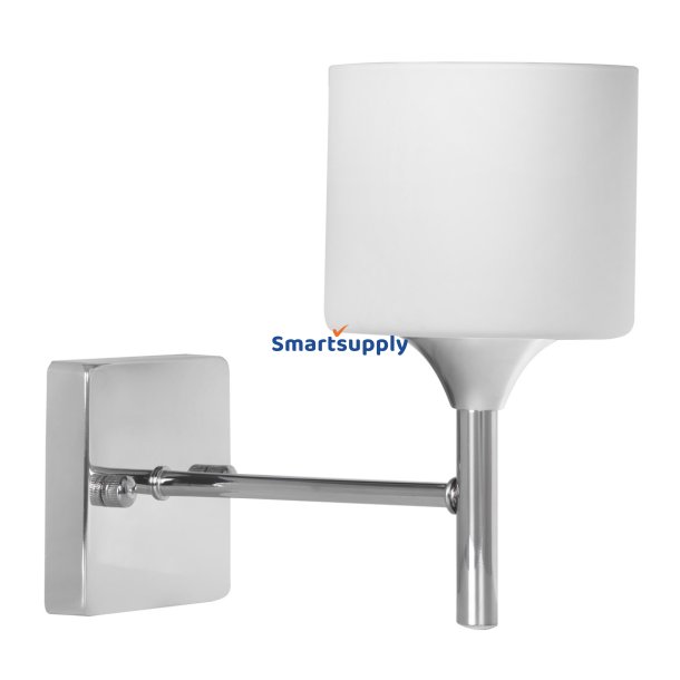 Activejet Klassisk enkelt vglampe - MIRA krom E27 til stuen