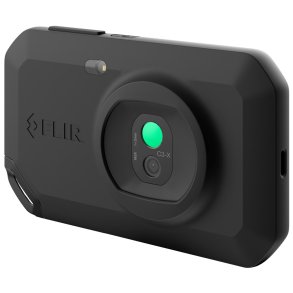FLIR C3-X kamera med termisk billede Sort 1800 mAh Vanadium Oxide Uncooled Focal Plane Arrays Indbygget skrm 128 x 96 pixel LCD 640 x 480 pixel