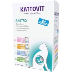 Kattovit Feline Diet Gastro - Vdfoder Til Katte - 12 X 85G