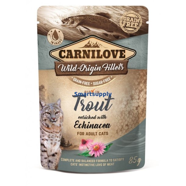 Carnilove Cat Pouch Vdfoder Til Katte rred, Echinacea 85 G