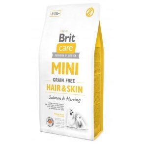 BRIT Care Mini Hair&Skin Salmon&Herring - trfoder til hunde - 7 kg
