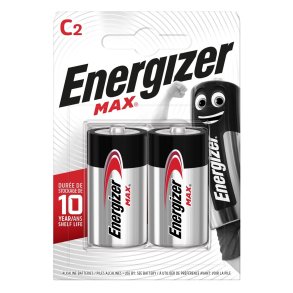 Energizer Max 426803 Batteri C LR14, 2 stk., Eco pack