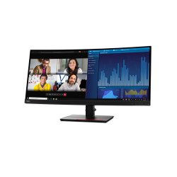 Lenovo Thinkvision P34w-20 Led-Skrm 86,7 cm (34,1") 3440 X 1440 Pixels Wide Quad HD Black