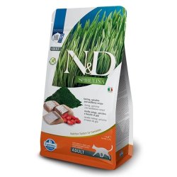 FARMINA N&D Spirulina Herring - trfoder til kattekillinger - 1.5 kg
