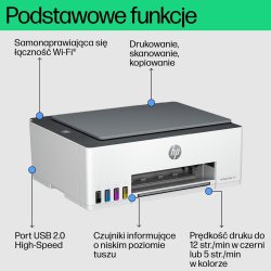 Hp Smart Tank 580 All-In-One-Printer, Hjemme- Og Hjemmekontor
