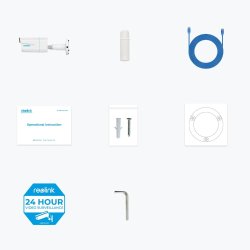 Reolink P430 - 4K Udendrskamera, Poe, 5X Optisk Zoom, Person-/Kretjs-/Dyreregistrering, Farve Nattesyn