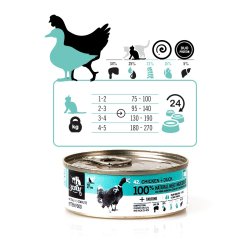 3COTY Chicken with duck For kittens - vd kattefoder - 80g