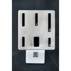 Zwilling Four Star 35148-207-0 Kkkenkniv/Bestikblok St 7 Stk Hvid