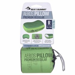 Sea To Summit Eros Premium Pillow Rejsepude Oppustelig Lime