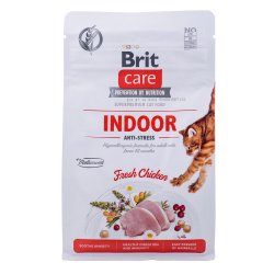 BRIT Care Grain-Free Adult Indoor Anti-Stress - trfoder til kattekillinger - 400 g